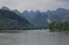 500-Guilin,fiume Li,14 luglio 2014